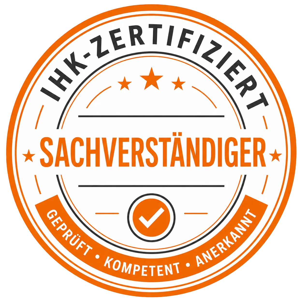 IHK-zertifizierter Sachverständiger